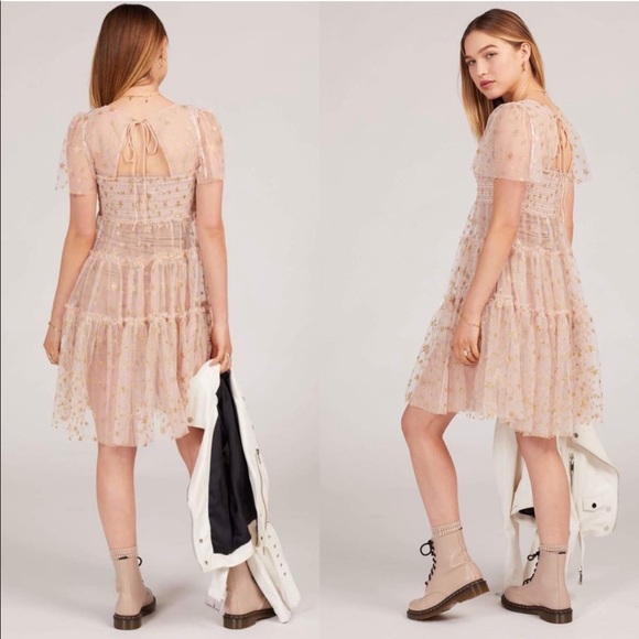 FREE PEOPLE | Starbright Sheer Dress - Picture 3 of 15